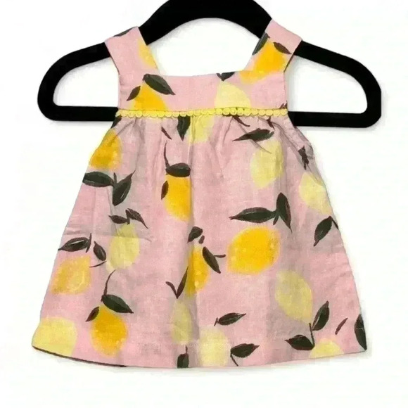 🌟5/$20🌟Carter’s - Pink tank top with Lemons- Girls 3 months - Picture 1 of 4
